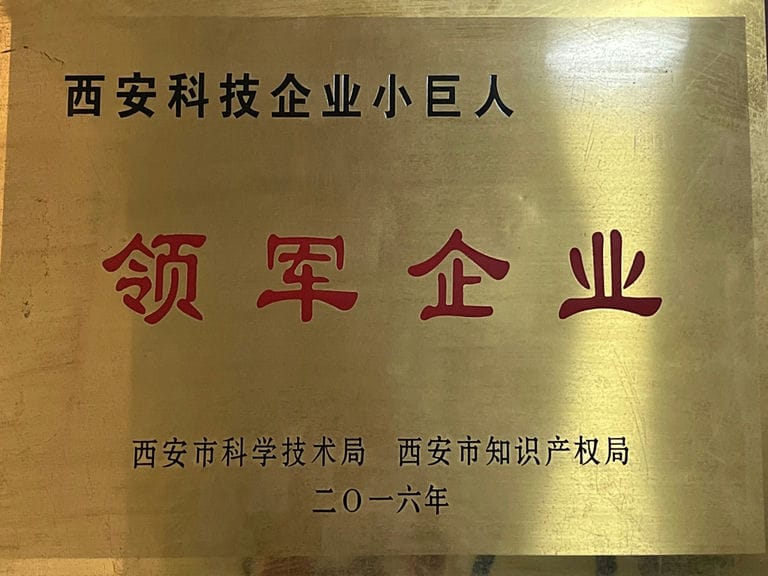 2016市科技企业小巨人领军企业